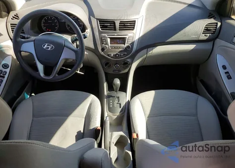 2016 Hyundai Accent Se z USA, uszkodzony, nr VIN KMHCT4AE2GU048085